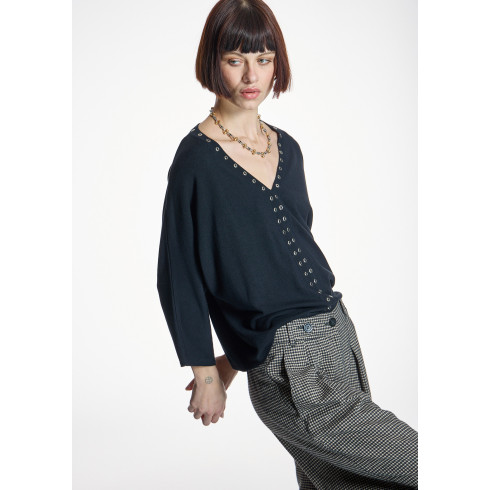 JERSEY 6830 530 NEGRO ALBA CONDE