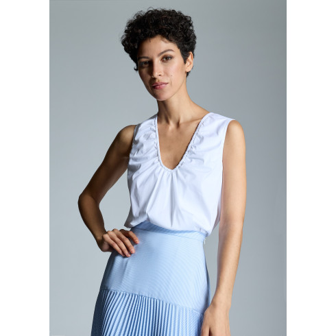 BLUSA 1314 102 BLANCA ALBA CONDE