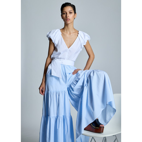 BLUSA 1315 102 BLANCA ALBA CONDE