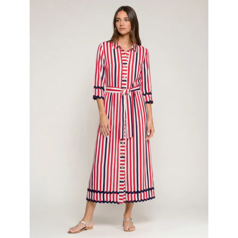VESTIDO RAYAS 33402 VILAGALLO