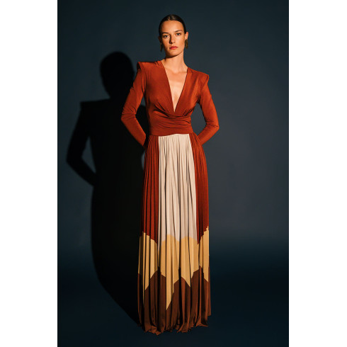 VESTIDO DIZA COLOUR NUDE